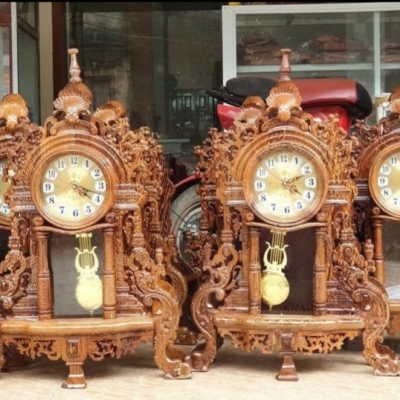 ĐỒNG HỒ ĐẺ BÀN GỖ MUN