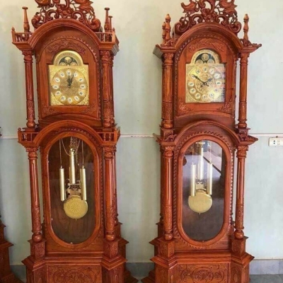 ĐỒNG HỒ THÁP GỖ HƯƠNG