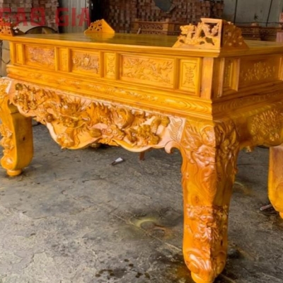 SẬP THỜ GỖ MÍT CHÂN 14 1M76