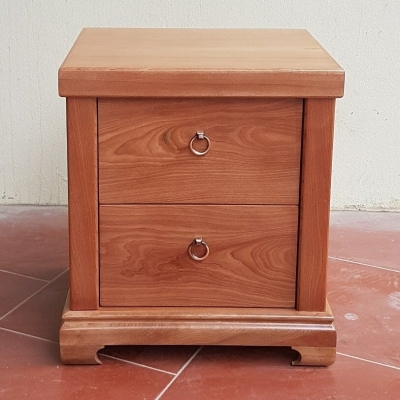 Tủ Đầu Giường Gỗ Xoan Đào 2 Ngăn