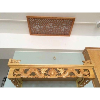 TRANG THỜ TREO TƯỜNG XOAN ĐÀO 1M27