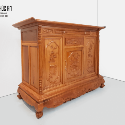 TỦ THỜ CĂM - GÕ 4 CHÂN